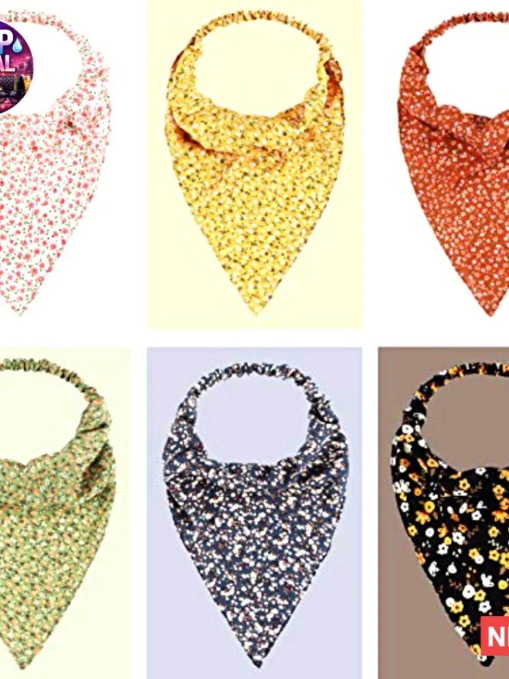 N/A floral hair